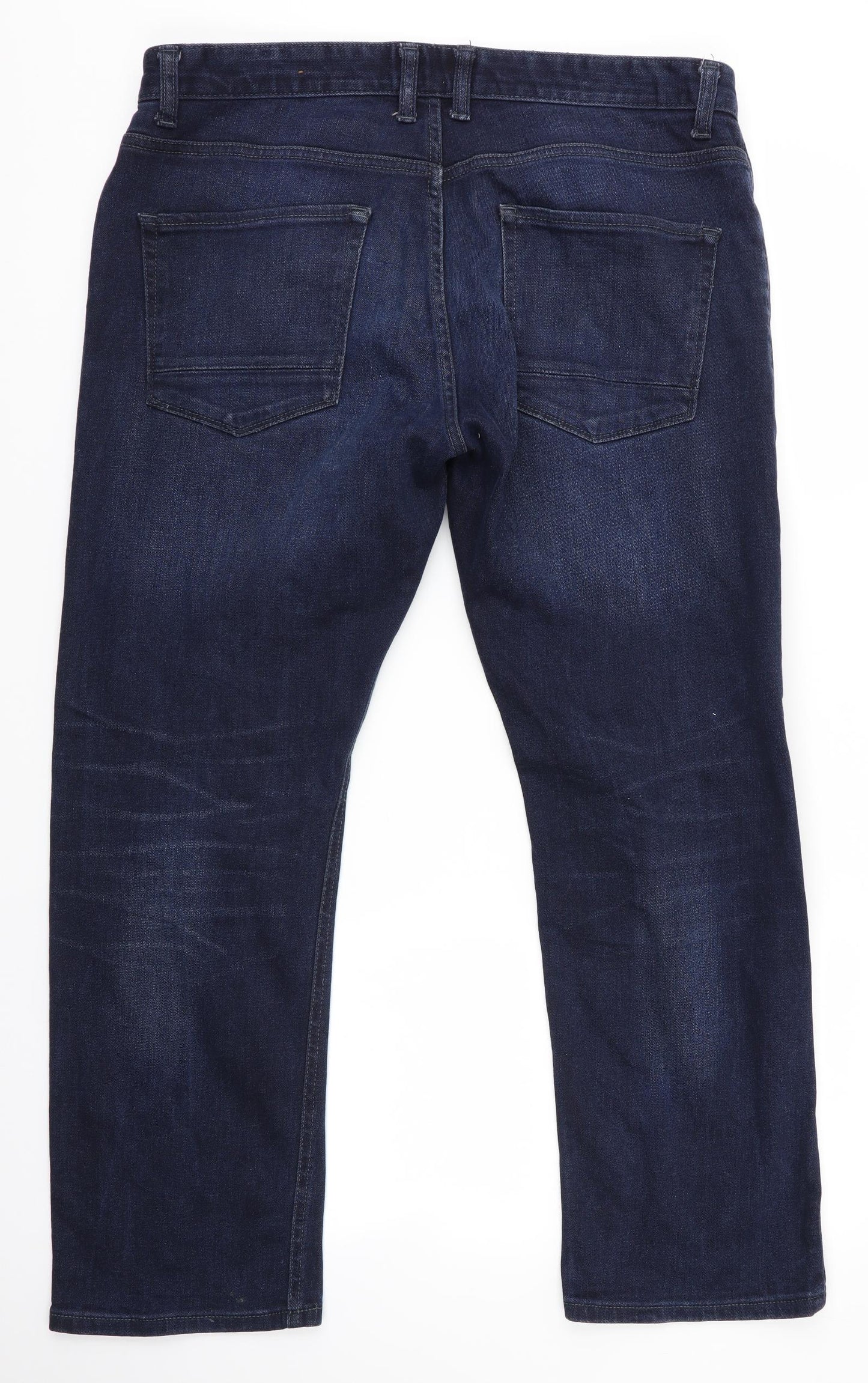 NEXT Mens Blue   Straight Jeans Size 34 in L29 in - Loose