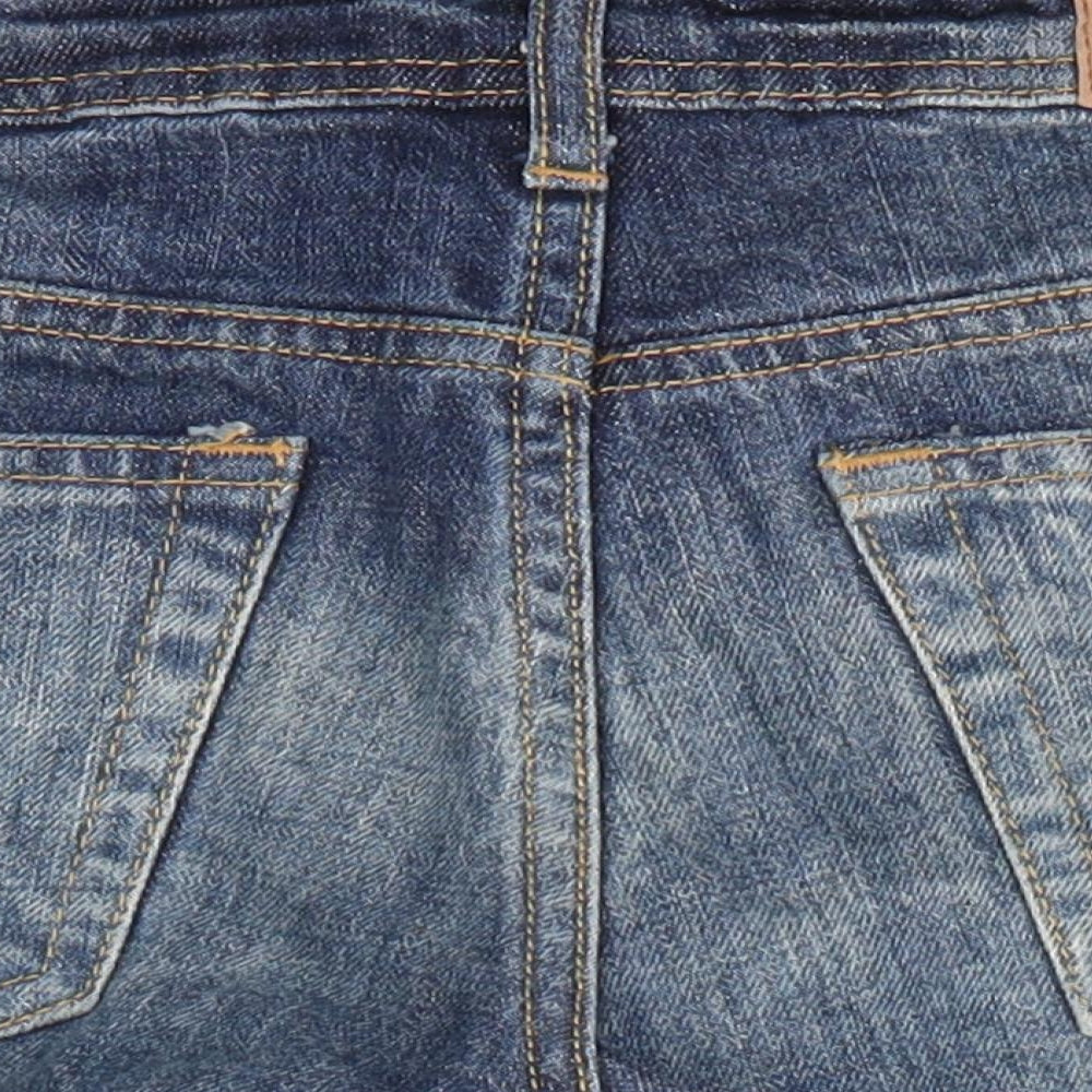 H&M Womens Blue   Boyfriend Shorts Size 6
