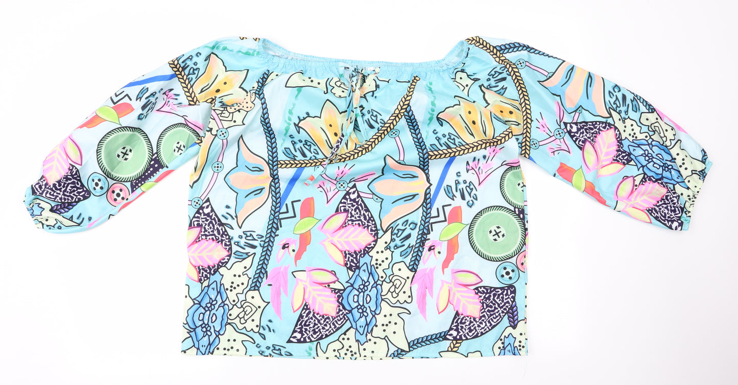 Preworn Womens Multicoloured   Basic Blouse Size S