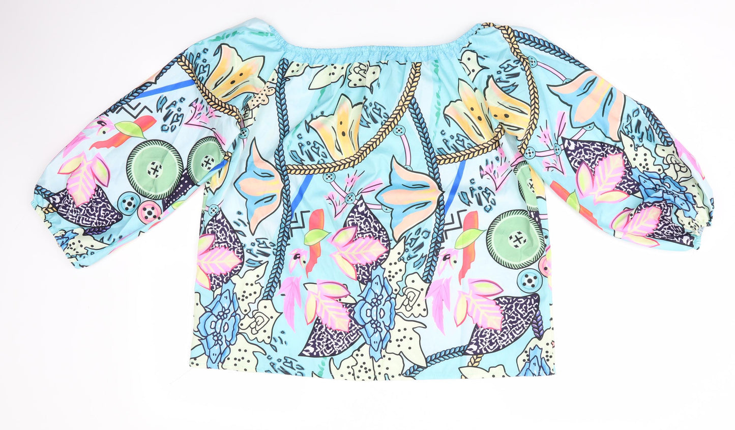 Preworn Womens Multicoloured   Basic Blouse Size S