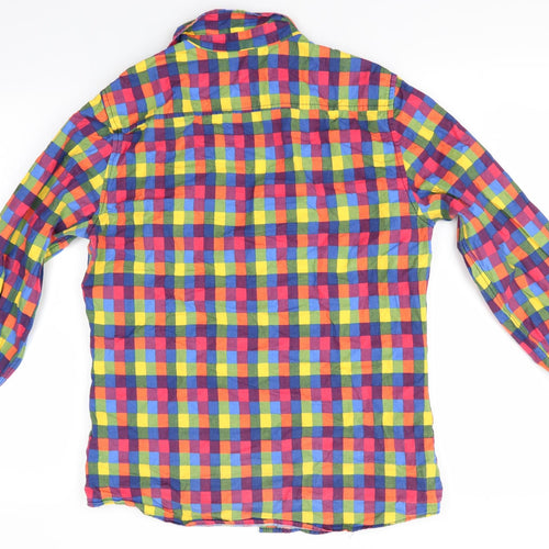 Primark Mens Multicoloured Check   Button-Up Size S