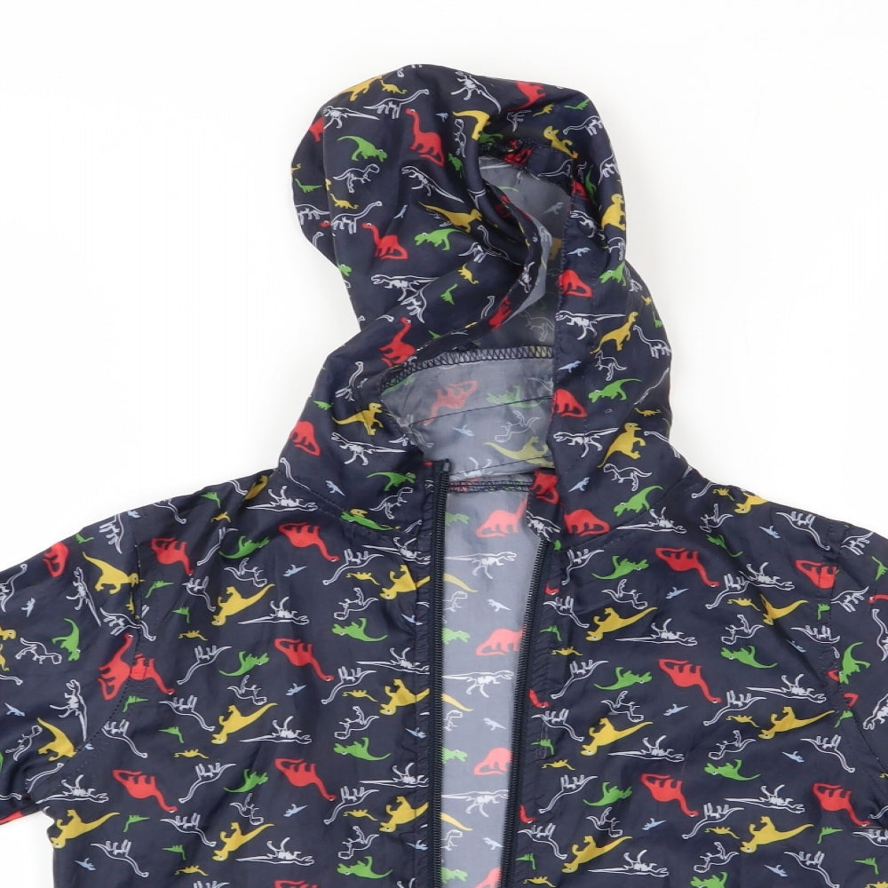 Kids Kag Boys Multicoloured   Rain Coat Coat Size 5-6 Years
