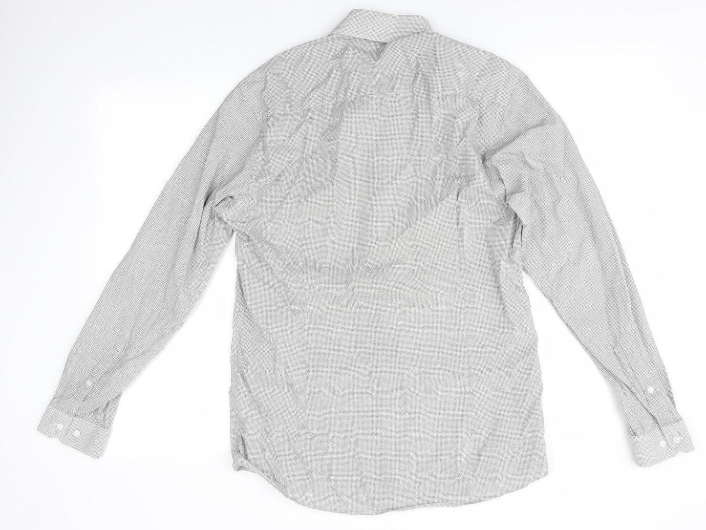 Primark Mens Grey    Dress Shirt Size 15.5