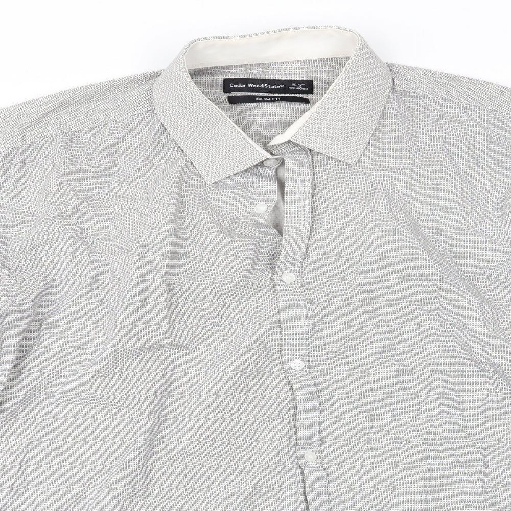 Primark Mens Grey    Dress Shirt Size 15.5