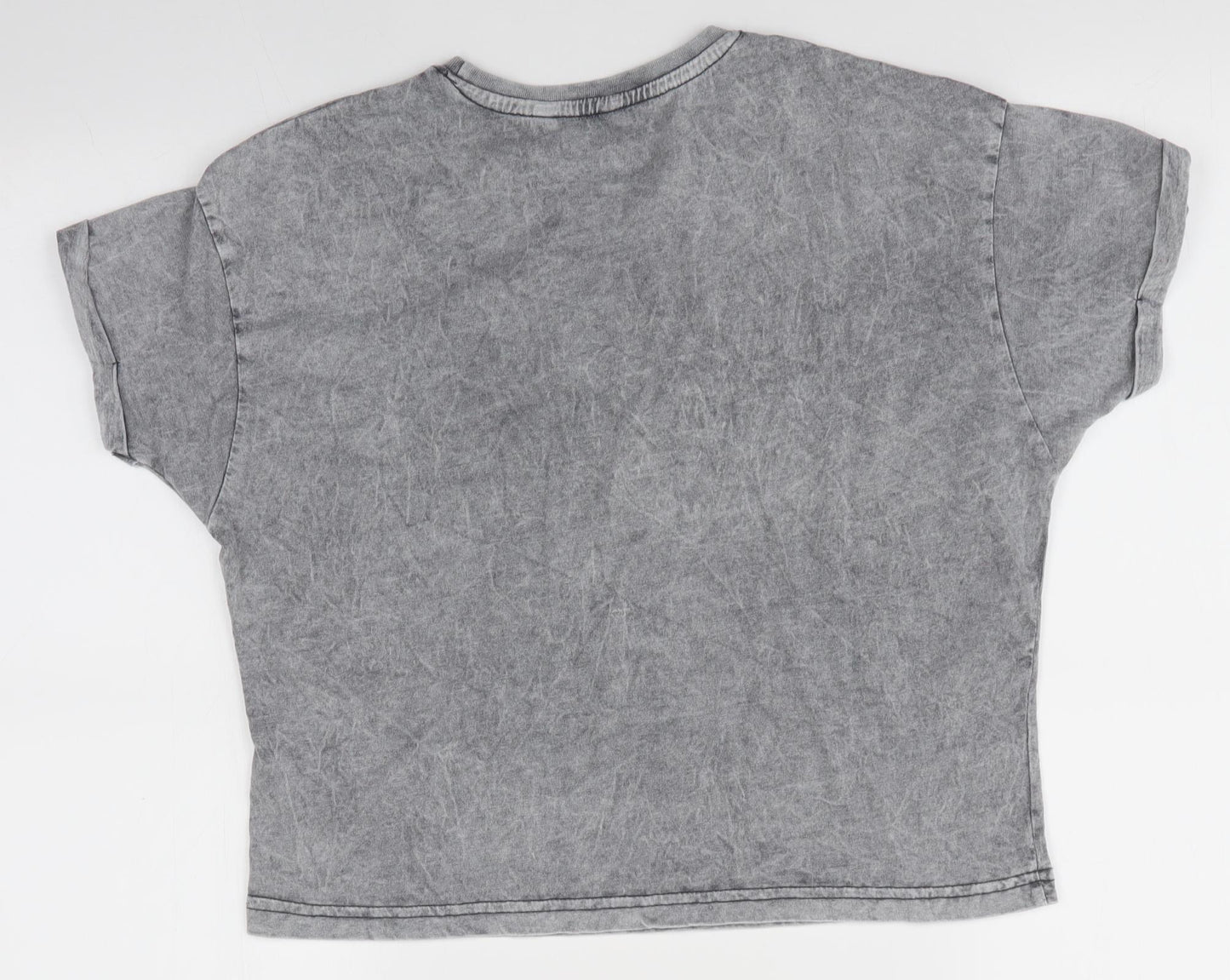 New Look Girls Grey   Basic T-Shirt Size 14-15 Years
