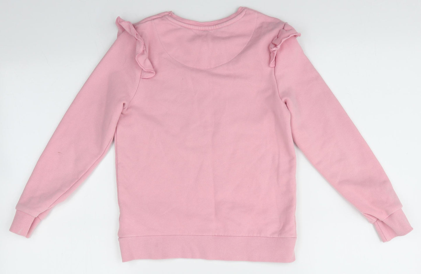 F&F Girls Pink   Pullover Jumper Size 7-8 Years