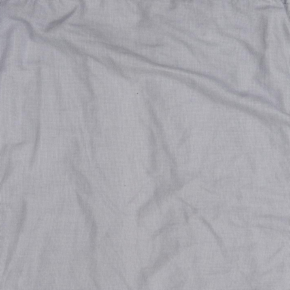 F&F Mens Blue    Dress Shirt Size 19
