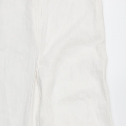 F&F Womens White   Trousers  Size 33 in L25 in