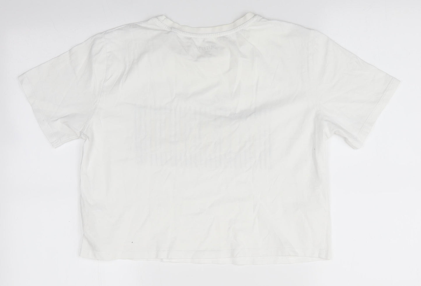 Outfit Girls White   Basic T-Shirt Size 12 Years