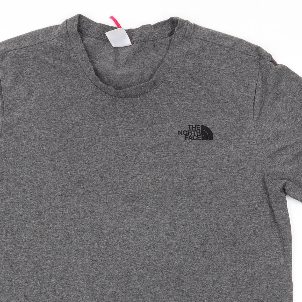 The North Face Mens Grey    T-Shirt Size L