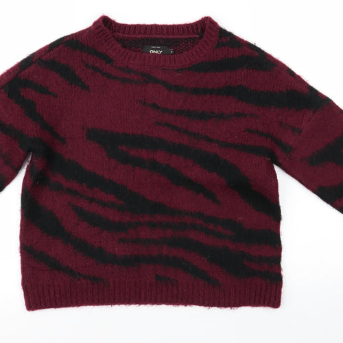 Only Womens Multicoloured   Pullover Jumper Size S