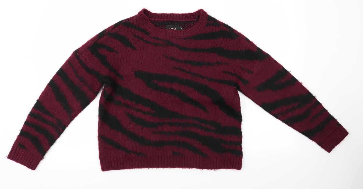 Only Womens Multicoloured   Pullover Jumper Size S