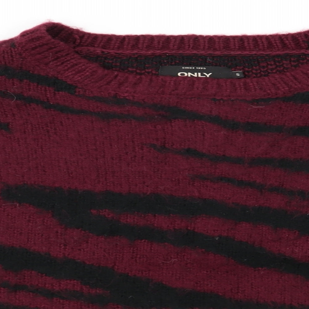 Only Womens Multicoloured   Pullover Jumper Size S