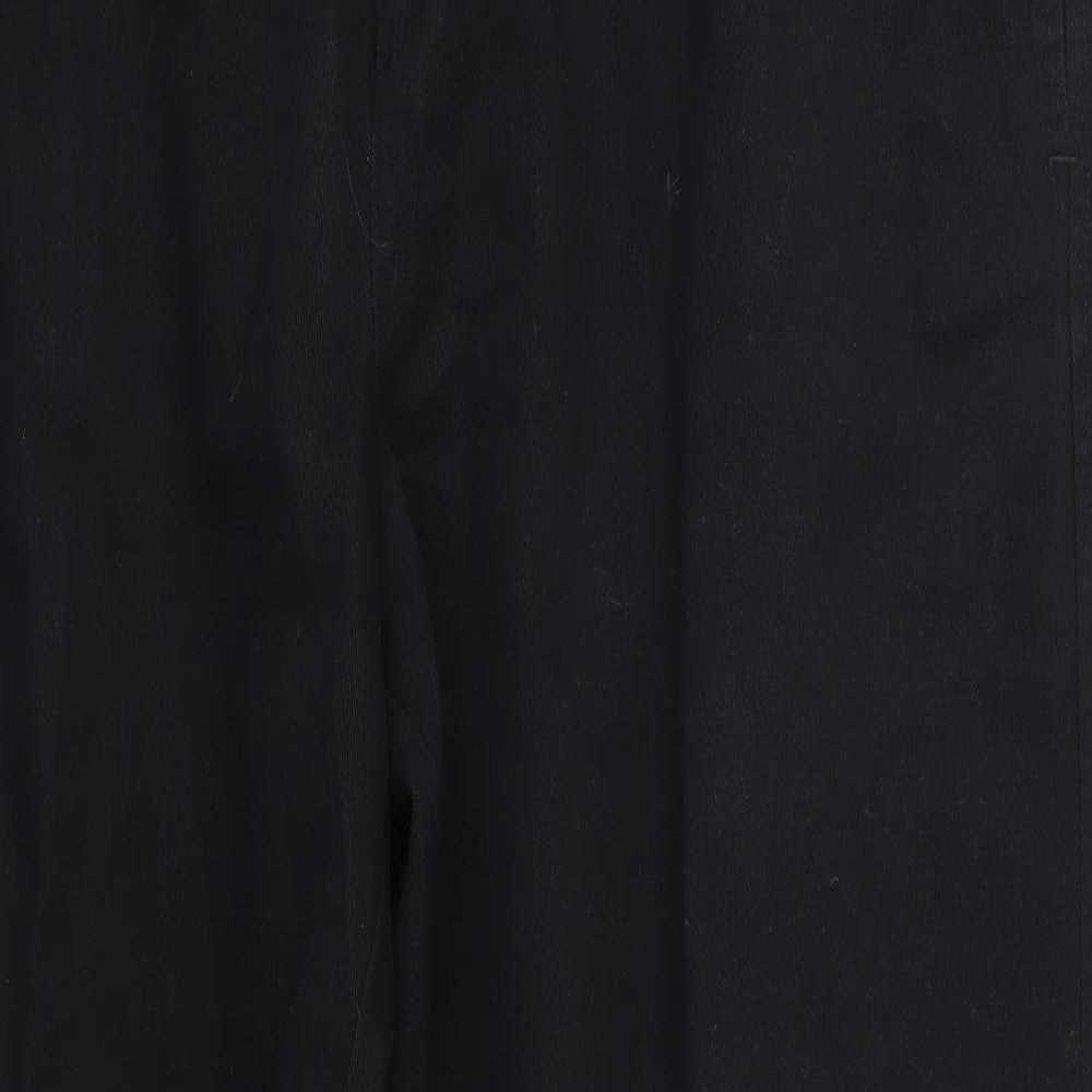 Armando Mens Black   Dress Pants Trousers Size 34 in L30 in