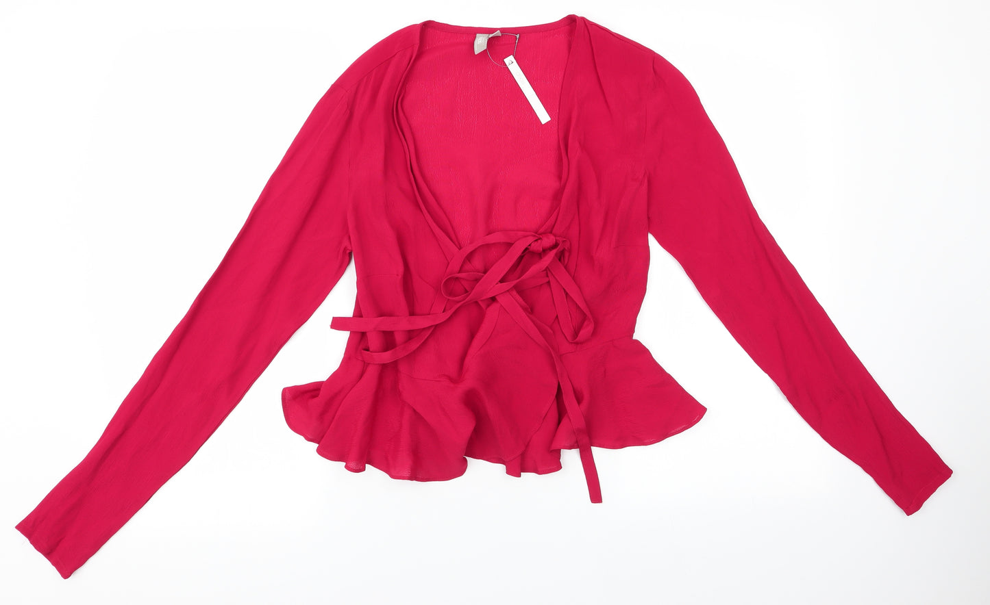 ASOS Womens Red   Basic Blouse Size 10