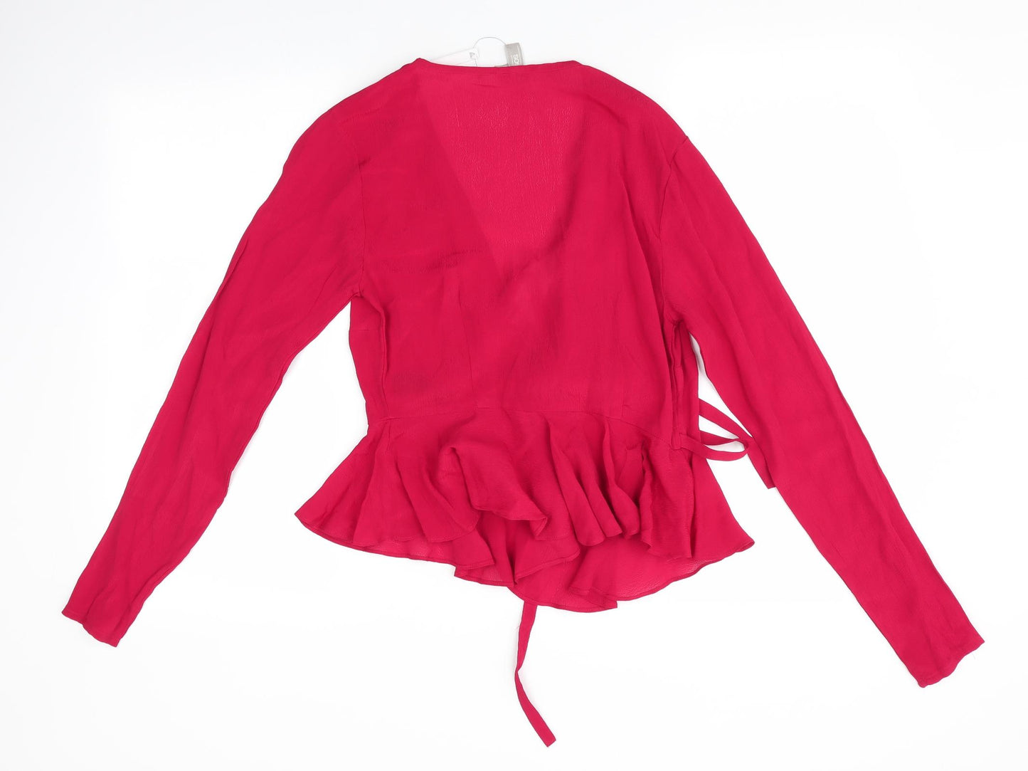 ASOS Womens Red   Basic Blouse Size 10