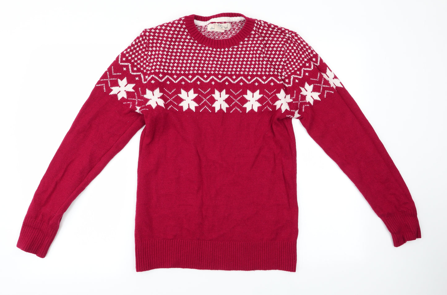 H&M Boys Multicoloured   Pullover Jumper Size 12-13 Years  - Festive