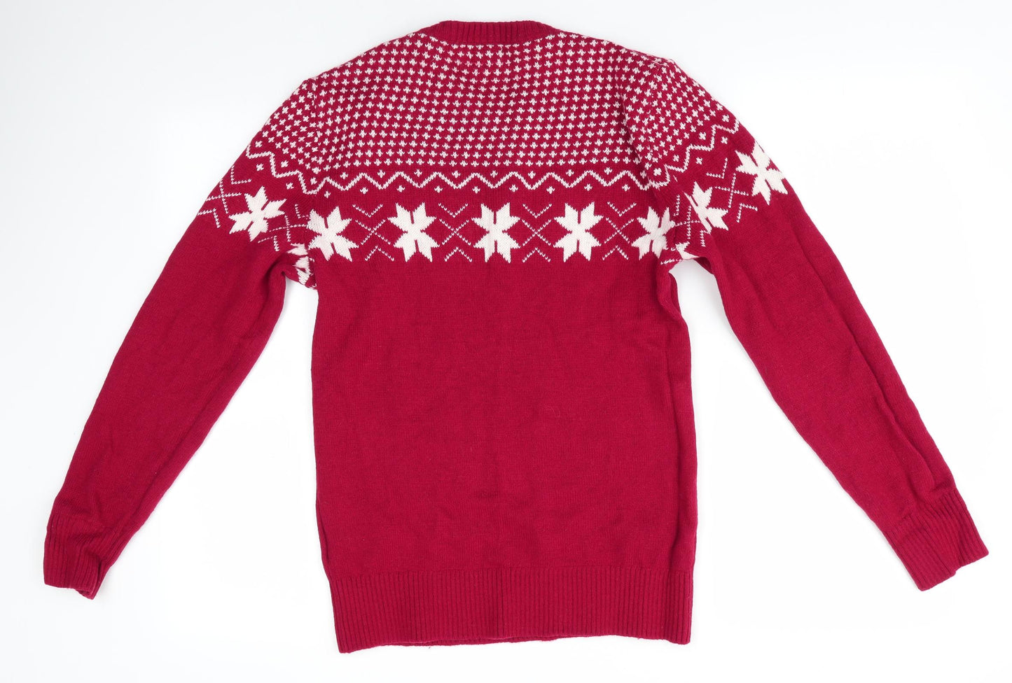 H&M Boys Multicoloured   Pullover Jumper Size 12-13 Years  - Festive