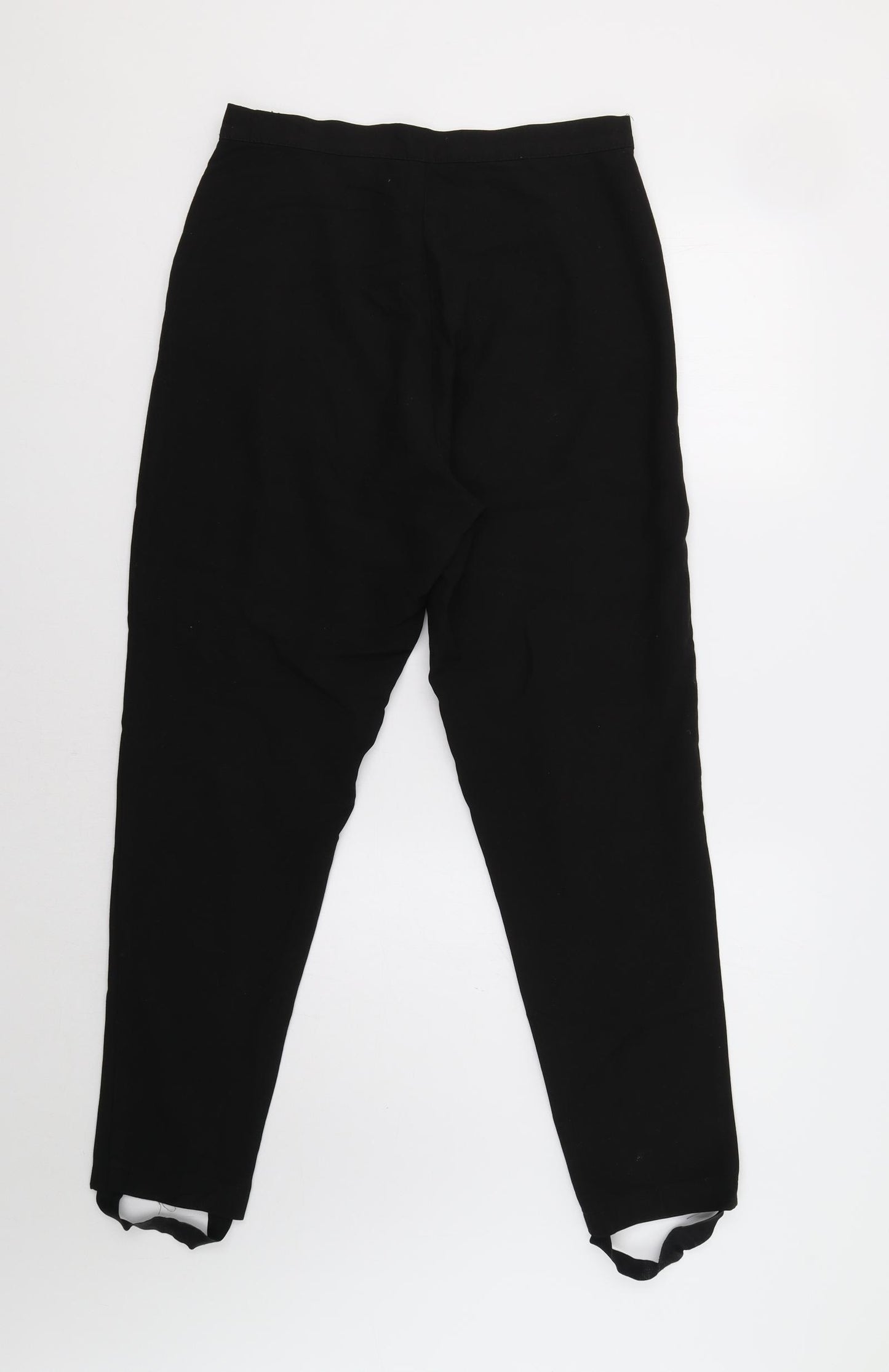 IMAGES Womens Black   Trousers  Size 10 L28 in
