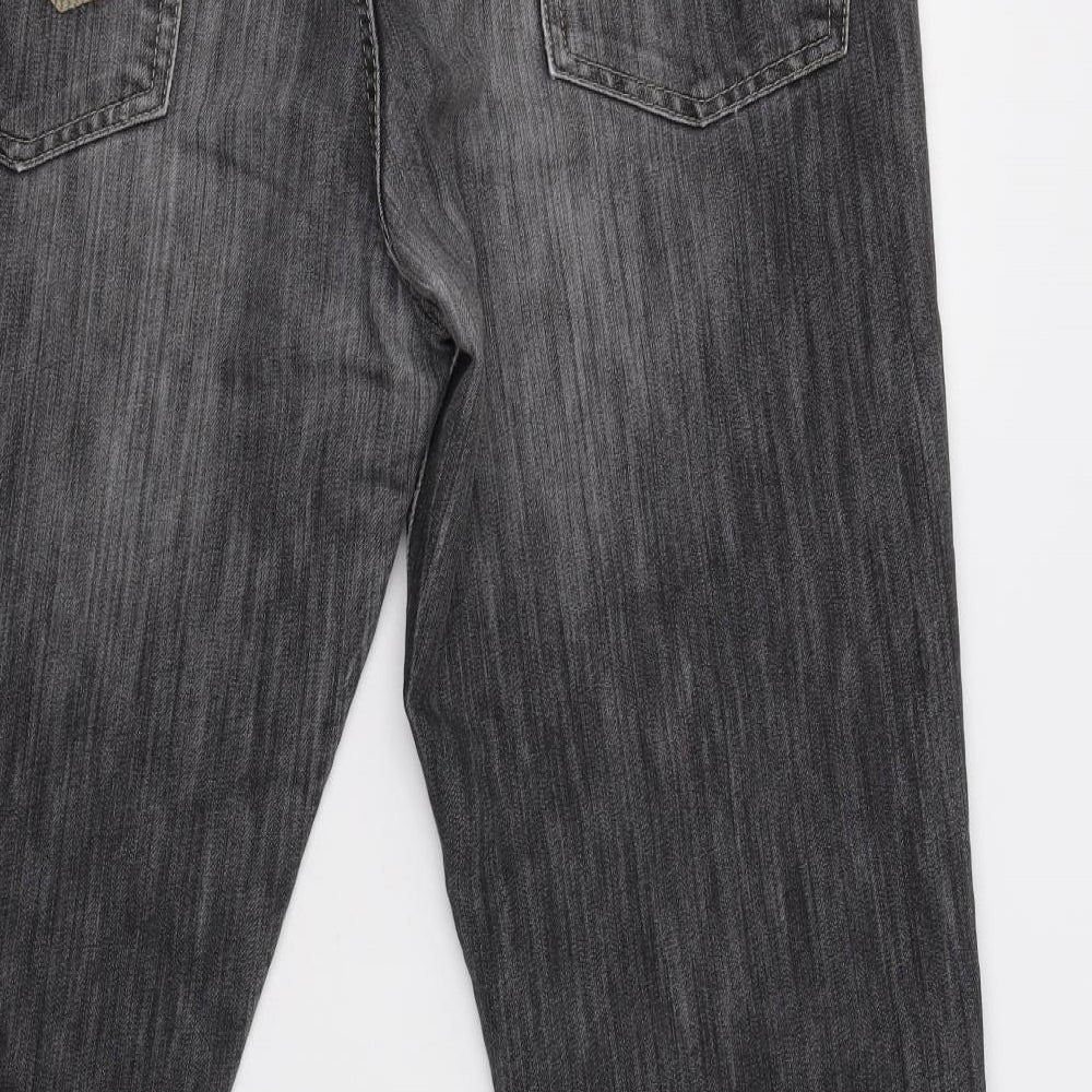 Primark Mens Grey   Bootcut Jeans Size 38 L32 in