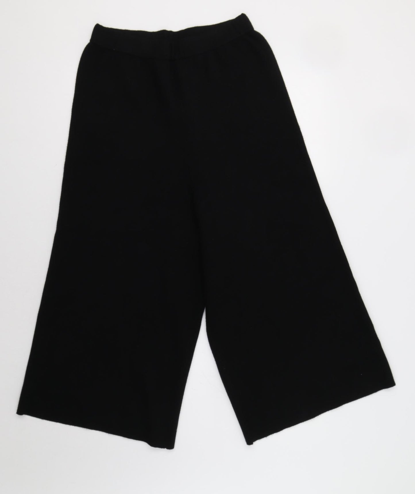 Great Plains Womens Black   Cropped Trousers Size 10 L21 in