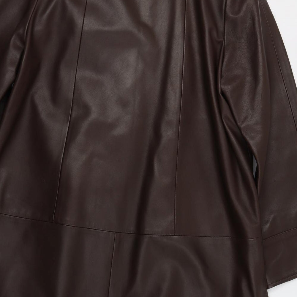 Reward Womens Brown   Overcoat Coat Size 14