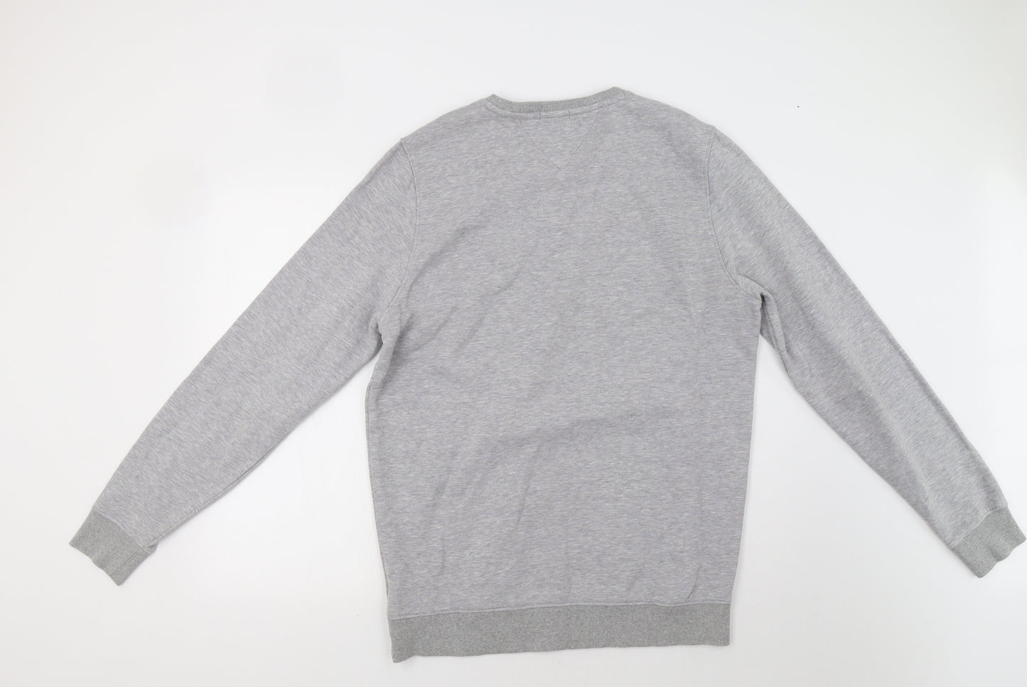 Tommy Jeans Mens Grey   Pullover Sweatshirt Size L