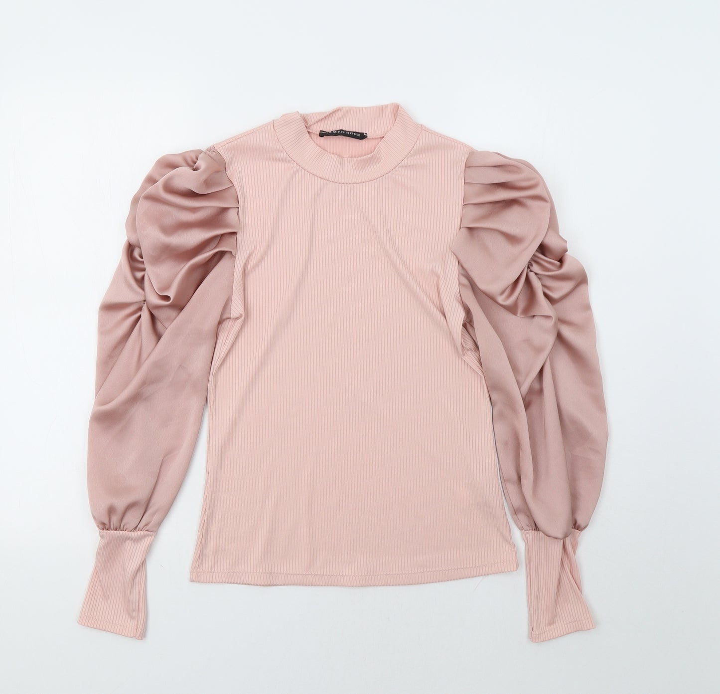 Cameo Rose Womens Pink   Basic Blouse Size M