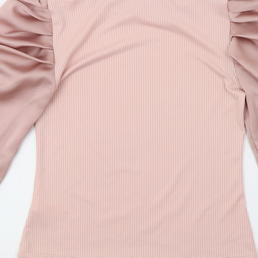 Cameo Rose Womens Pink   Basic Blouse Size M