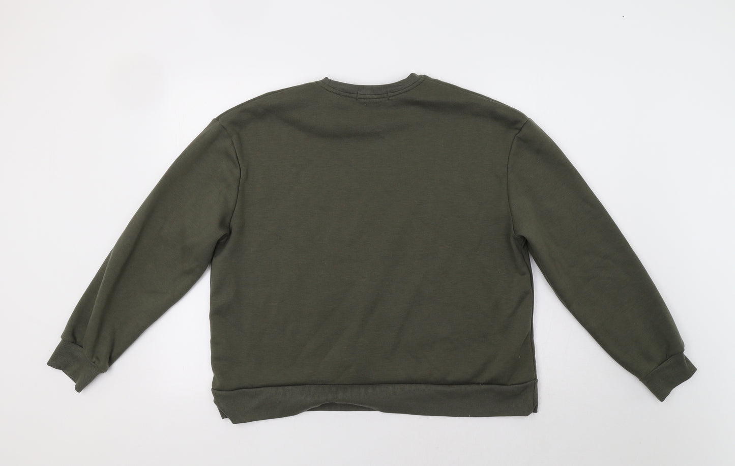 Primark Womens Green   Pullover Sweatshirt Size M