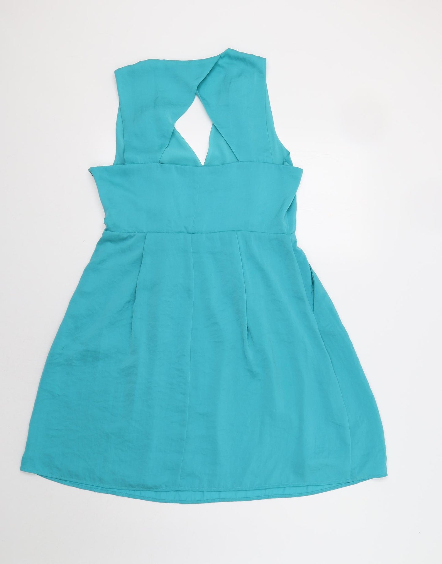 Whistles Womens Green   Fit & Flare  Size 14