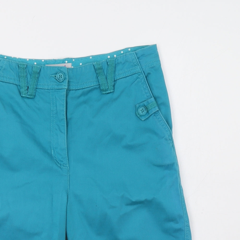 Per Una Womens Blue   Chino Shorts Size 8