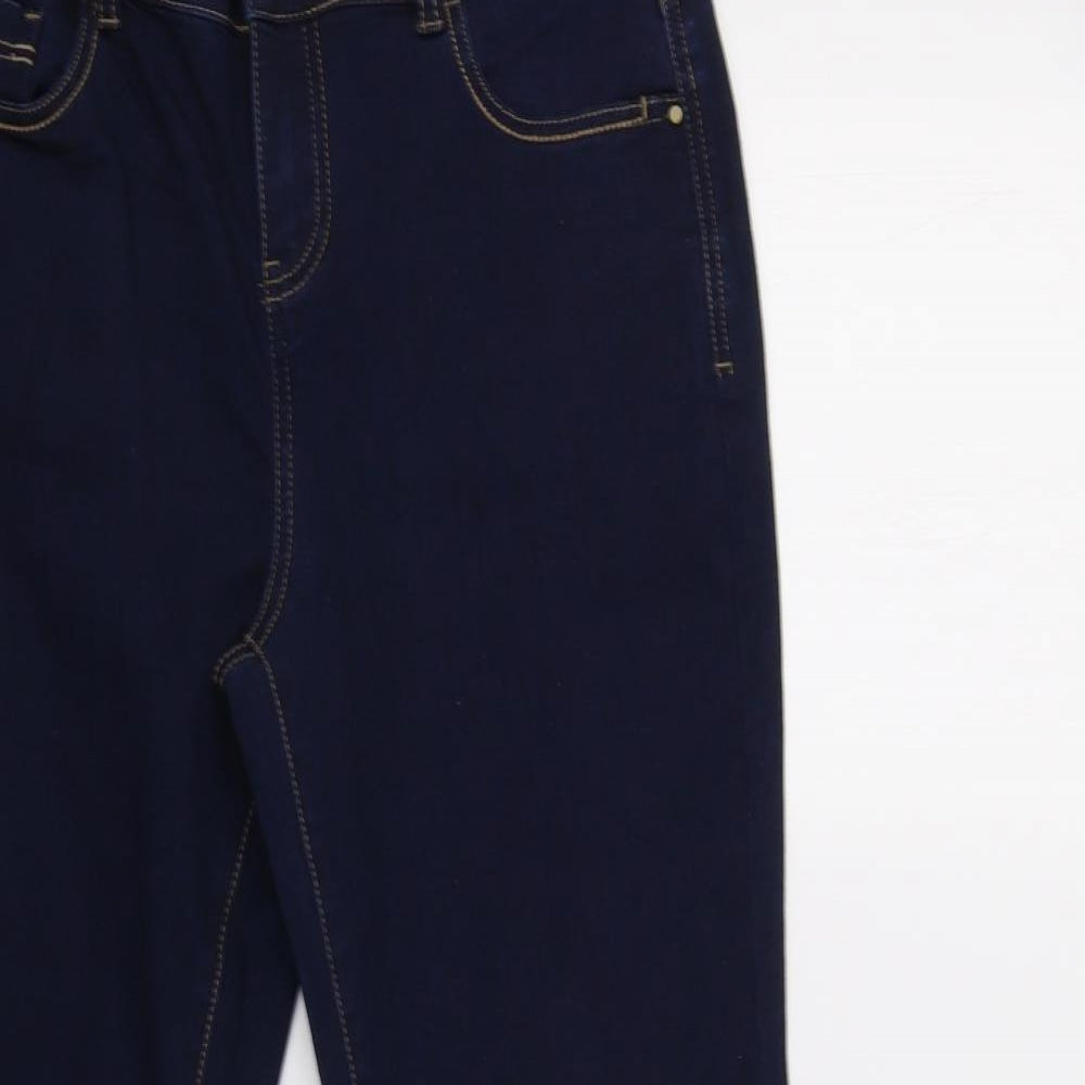TU Womens Blue   Bootcut Jeans Size 10 L28 in