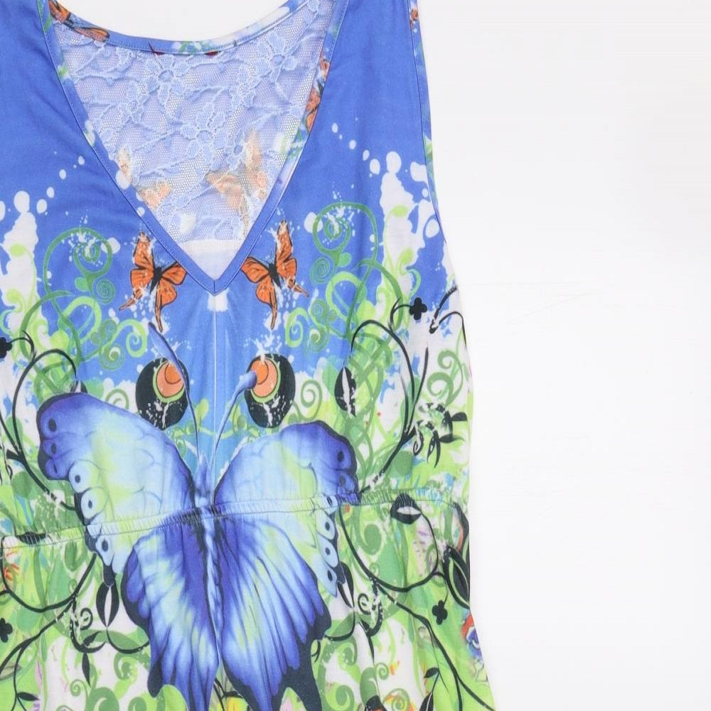 Joe Browns Womens Multicoloured Floral  A-Line  Size 12