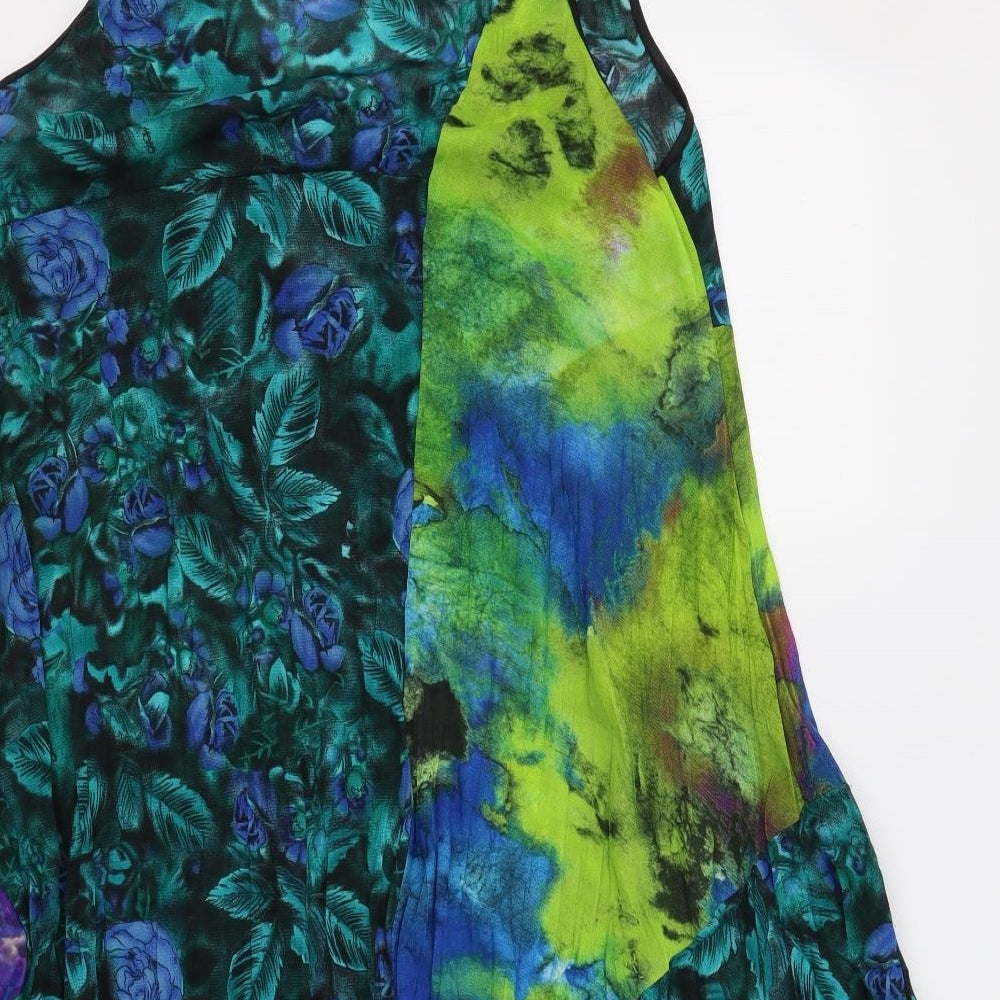 Motto Womens Multicoloured Floral  A-Line  Size 18