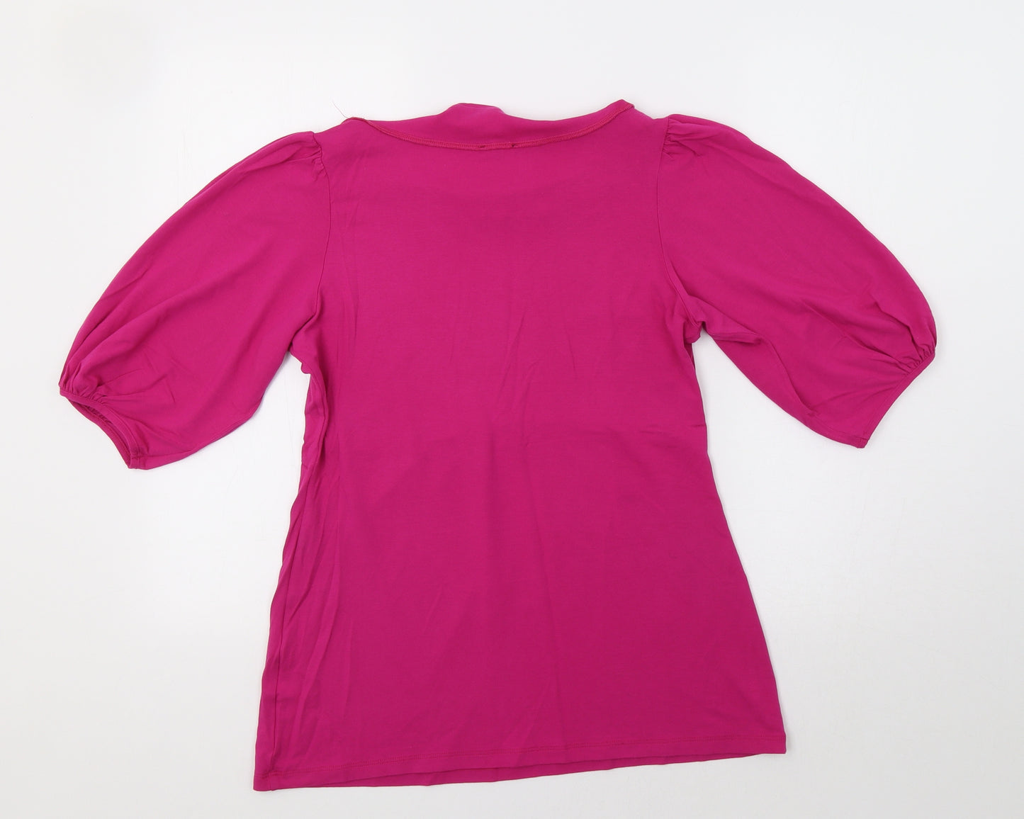 M&S Womens Pink   Basic Blouse Size 14