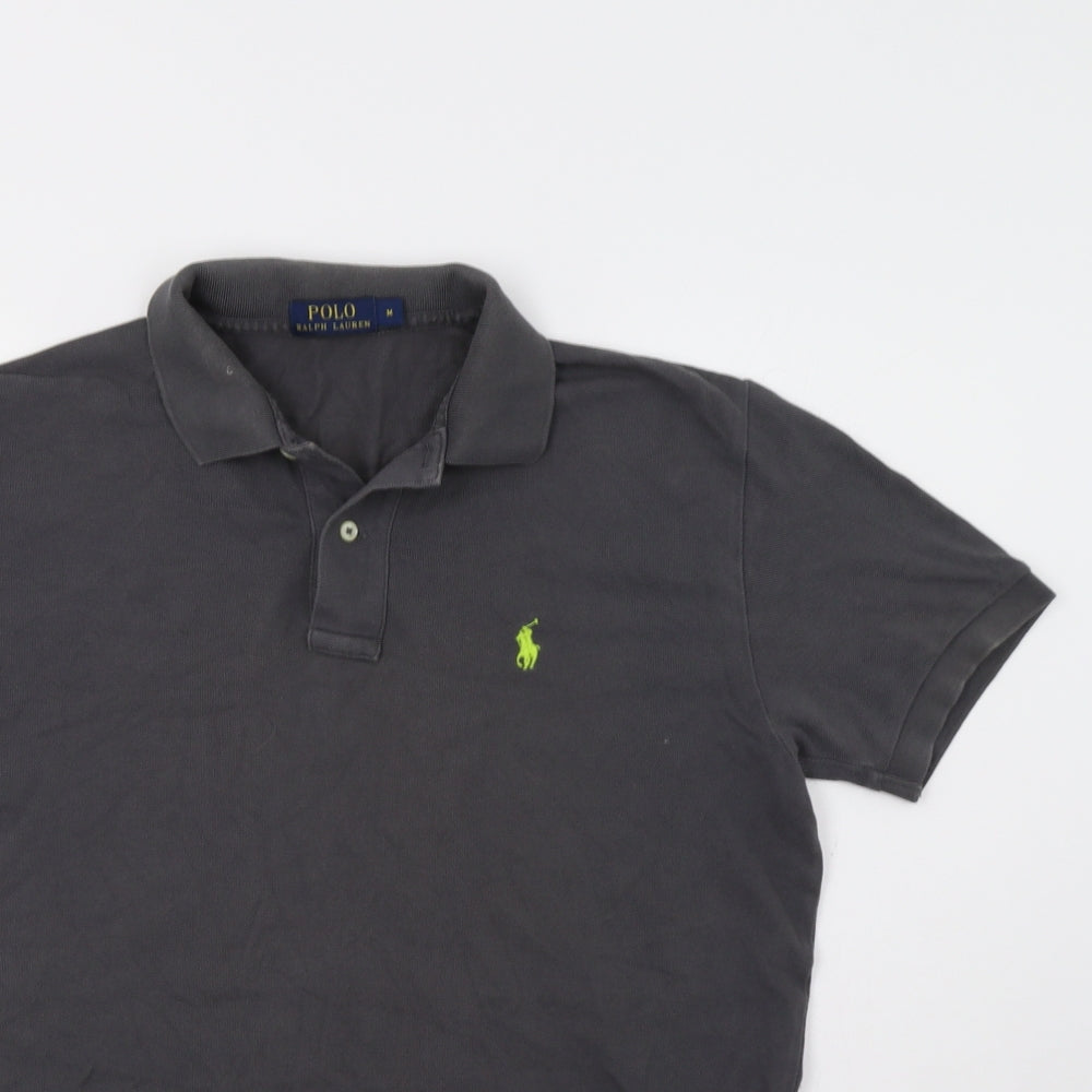 Polo Ralph Lauren Mens Grey    Polo Size M