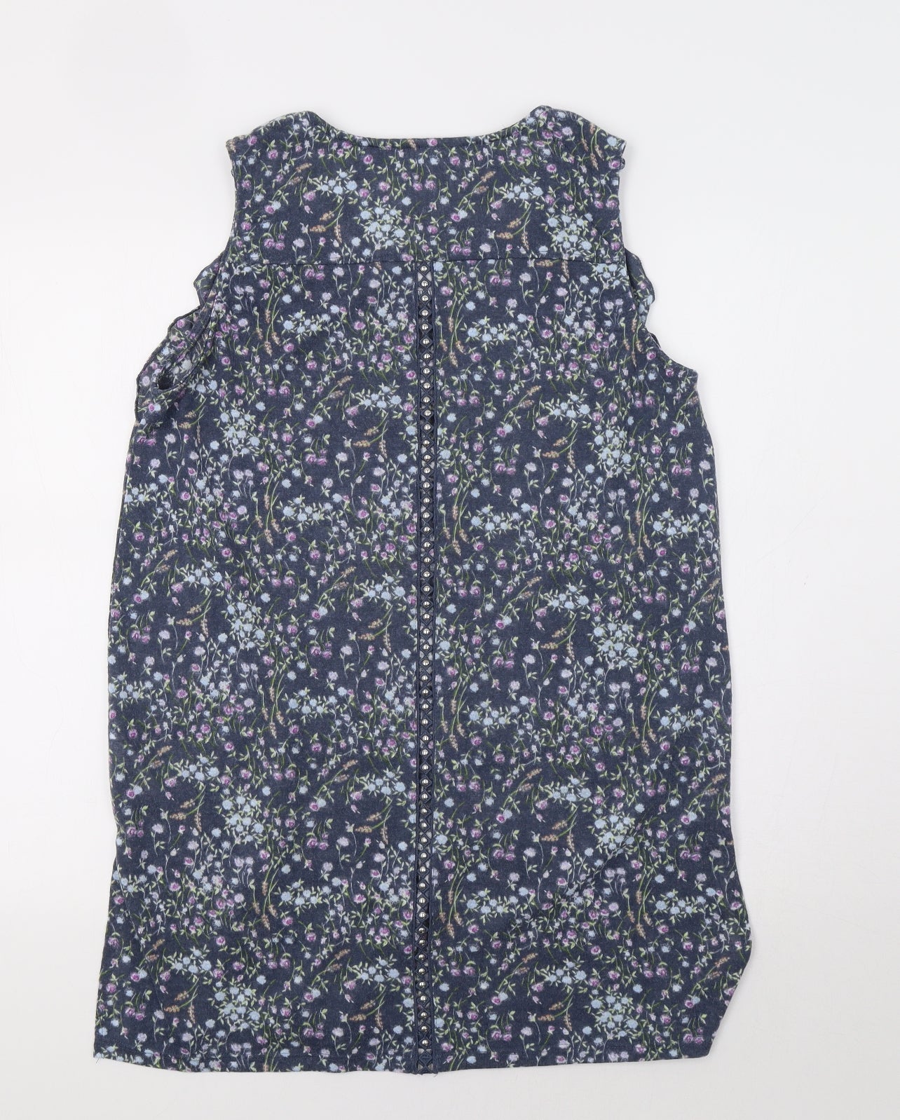 NEXT Womens Blue Floral  Tunic Tank Size 16