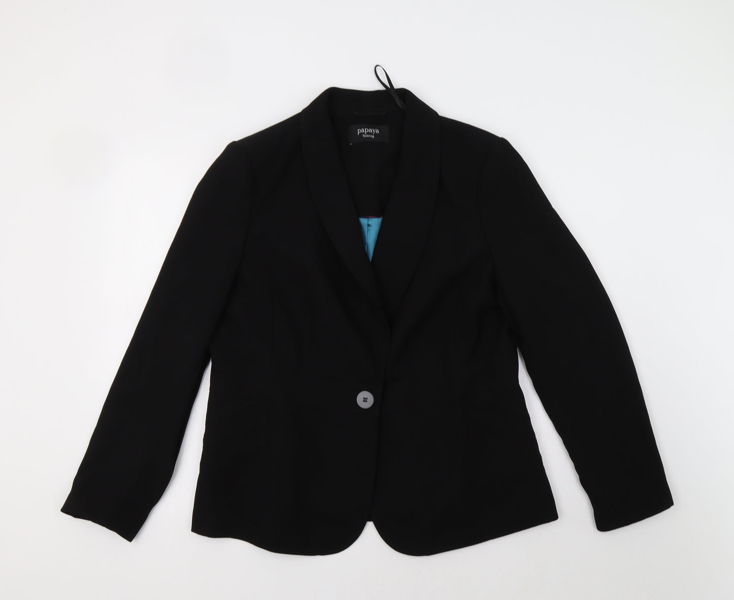 Papaya Womens Black   Jacket Blazer Size 18