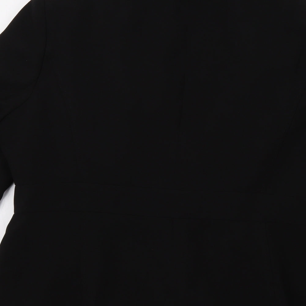 Papaya Womens Black   Jacket Blazer Size 18