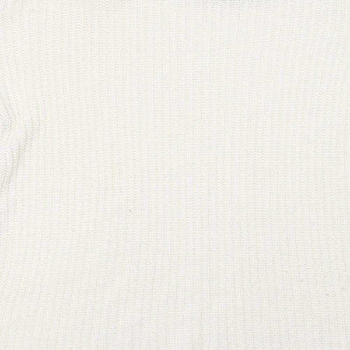 In the Style Womens White Colourblock  Jumper Dress  Size 8