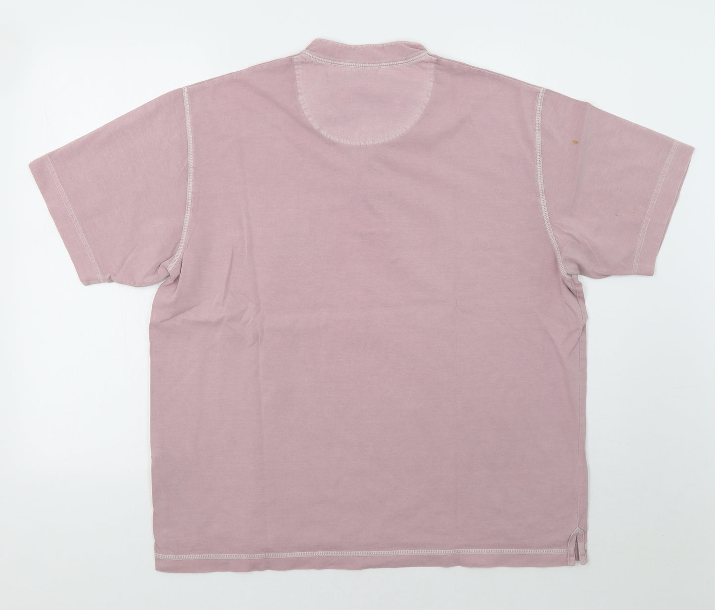 M&S Mens Pink    T-Shirt Size L