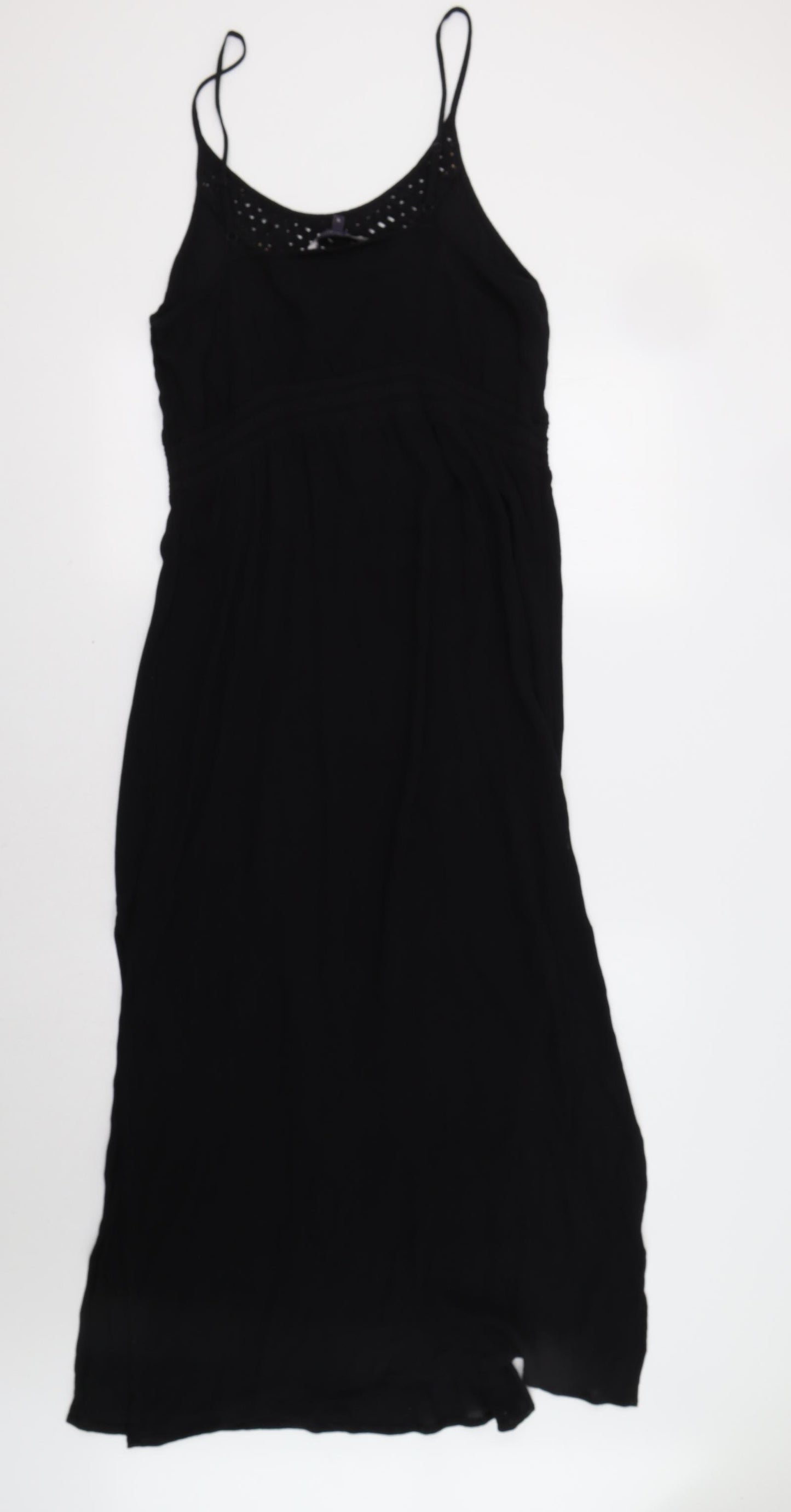 M&S Womens Black   Maxi  Size 16  - Beach Dress