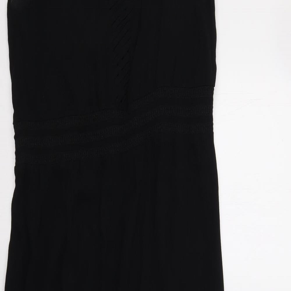 M&S Womens Black   Maxi  Size 16  - Beach Dress