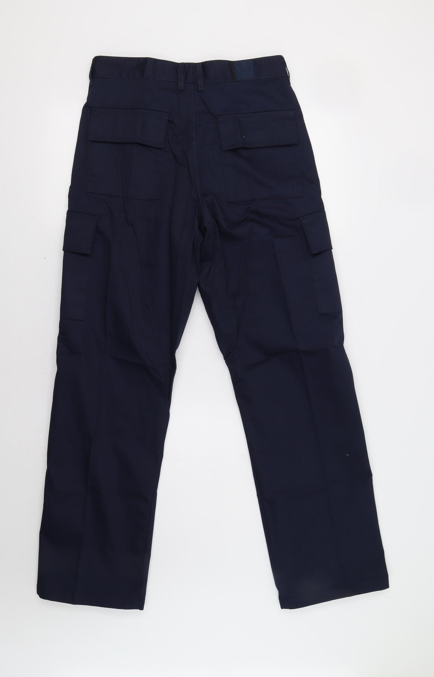 Uneek  Mens Blue   Cargo Trousers Size 30 L30 in - Work Trousers