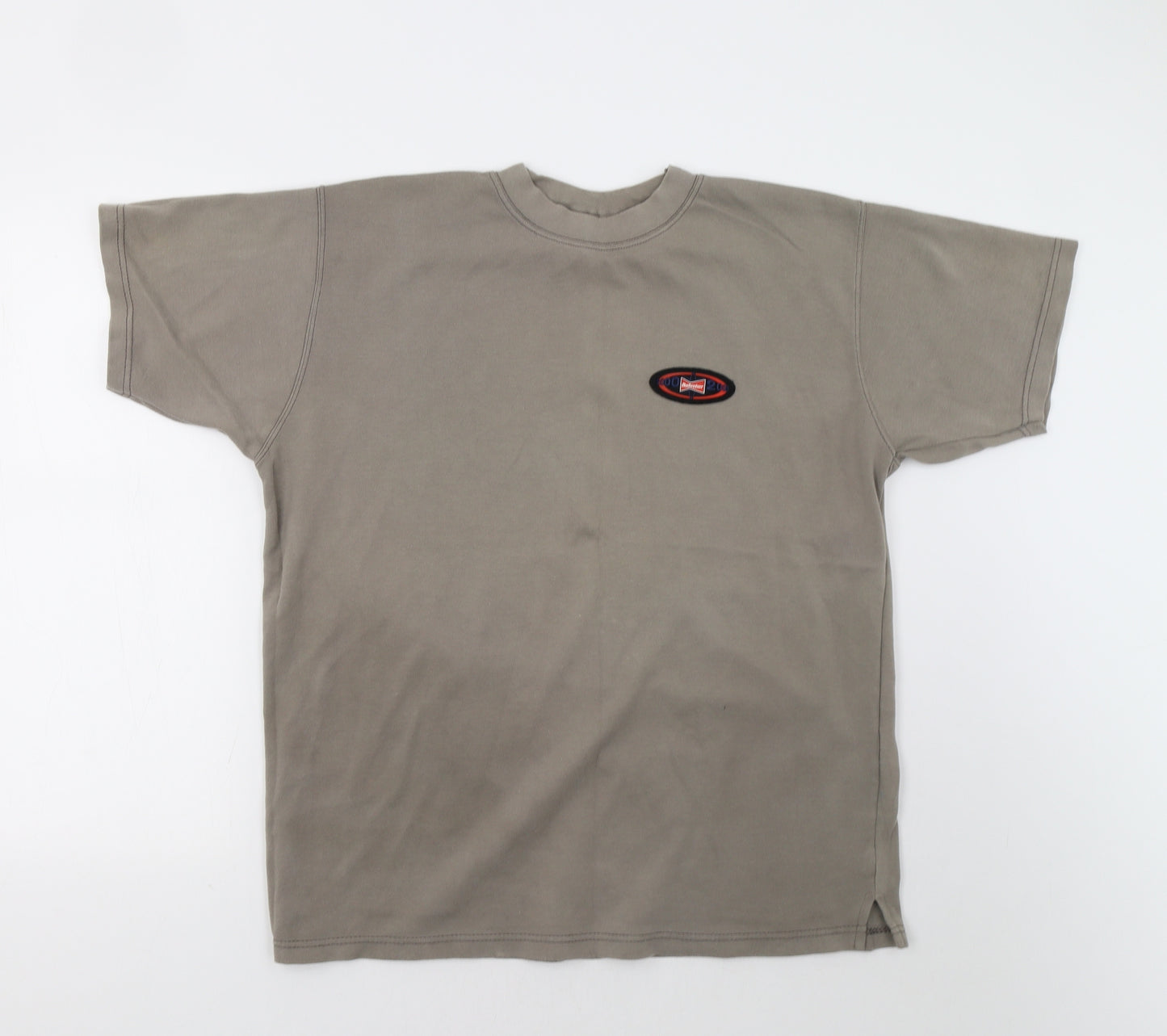 Budweiser Mens Beige    T-Shirt Size L