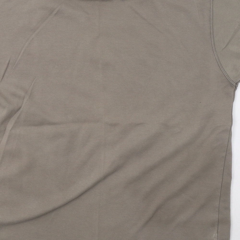 Budweiser Mens Beige    T-Shirt Size L
