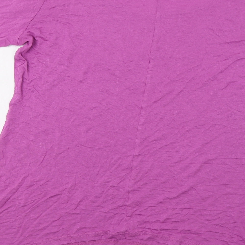Janina Womens Pink   Tunic Blouse Size 12  - Move