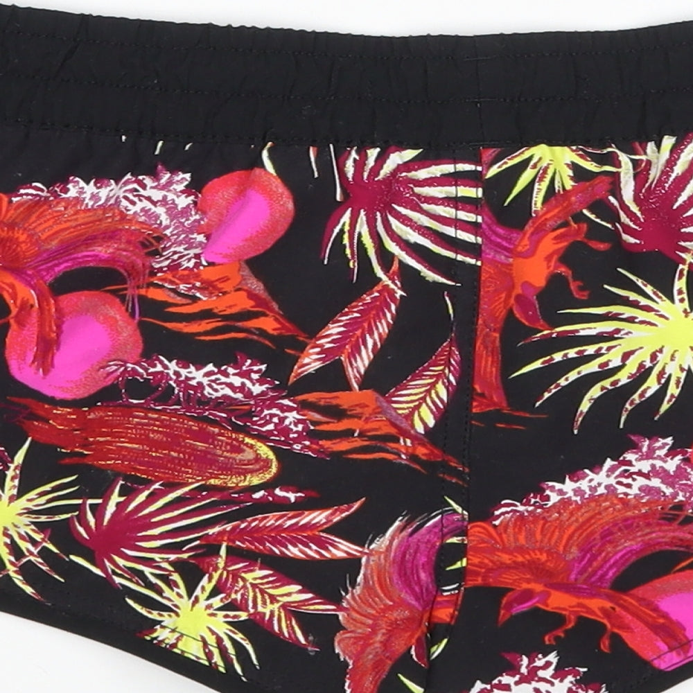 ROXY Womens Multicoloured Floral  Hot Pants Shorts Size 12