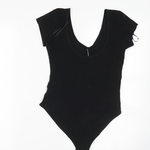 River Island Womens Black   Bodysuit One-Piece Size M
